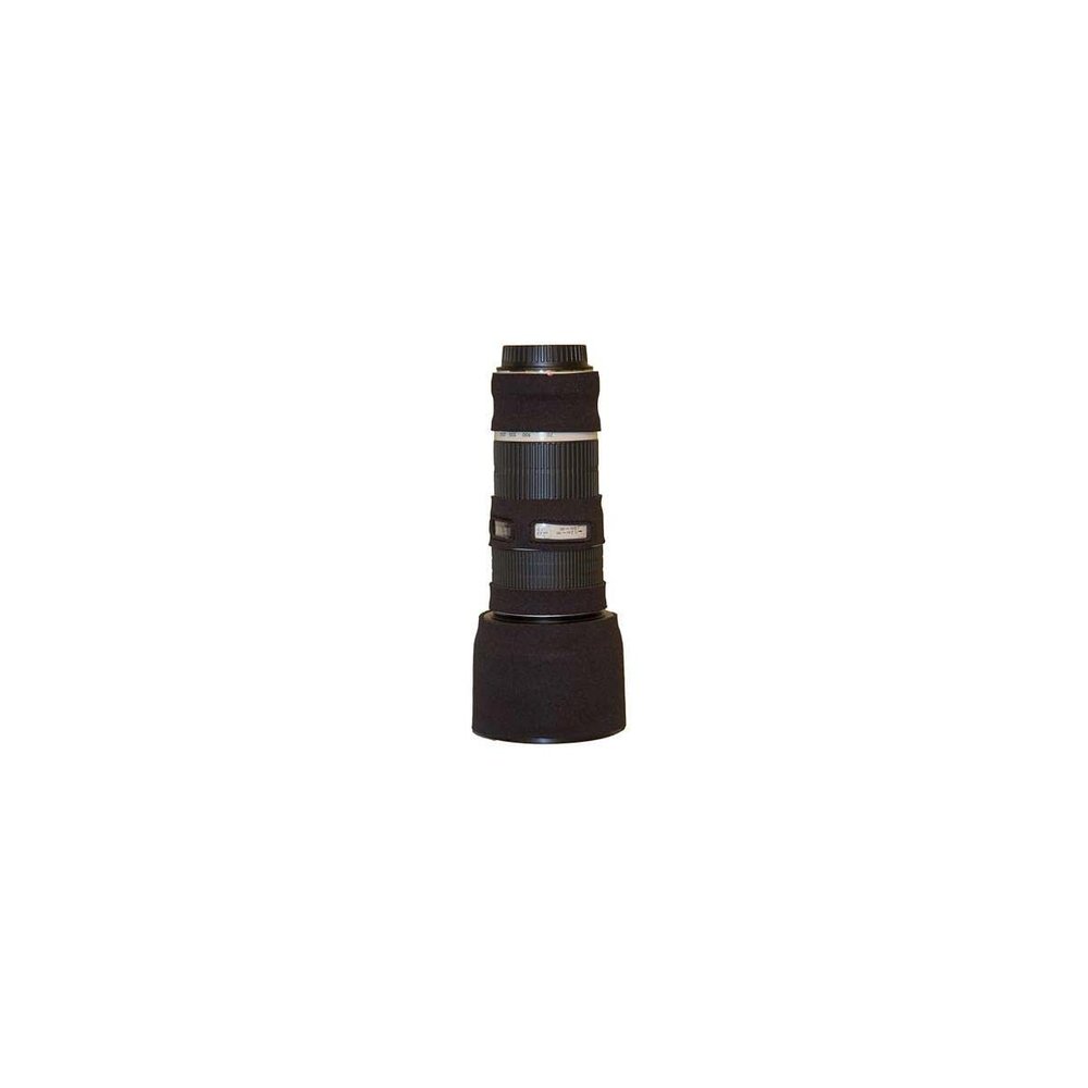 LensCoat Lens Cover for Canon 70-200 f/4 NON IS neoprene camera lens protection sleeve (Black)