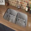 Ruvati 32-in 16-Gauge 50/50 Undermount Double Bowl Sink - RVM4300 view 2