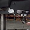 KEY-BAK Industrial Retractable Reel with 48" Stainless Steel Cable, Steel Bracket Back, Chrome Front, 8 oz. Retraction, Plastic Hose Clamp view 3