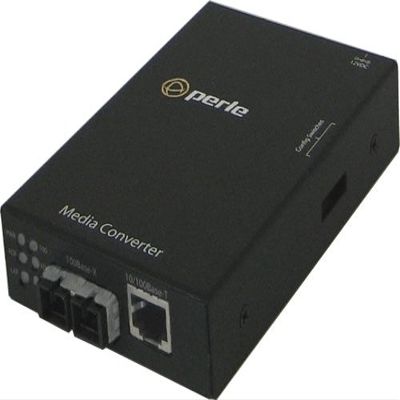 Perle Systems 05090050 S-110-s2lc20-xt Media Converter 10 / 100basetx-100base