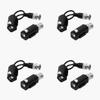 4 Pairs of eSecure HD-EV01P-03 HD Passive Video Balun Network Transceiver, HDTVI HDCVI AHD CVBS 3MP 4MP 5MP 4K Camera DVR CCTV System, BNC to UTP CAT 5/5e/6/6e RJ45 push terminal view 1