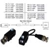 4 Pairs of eSecure HD-EV01P-03 HD Passive Video Balun Network Transceiver, HDTVI HDCVI AHD CVBS 3MP 4MP 5MP 4K Camera DVR CCTV System, BNC to UTP CAT 5/5e/6/6e RJ45 push terminal view 3