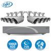Svat 8-Channel Smart Security DVR with 8 High-resolution Outdoor Night Vision Security Cameras (11029) view 2