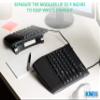 KINESIS Freestyle2 USB-A Ergonomic Keyboard w/ VIP3 Lifters for PC (9" Separation) (KB820PB-US) view 3
