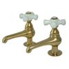Kingston Brass CC9L2 Vintage Basin Tap Faucet, Polished Brass view 1