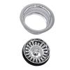 Westbrass D2089SEV-26 3-1/2" Kitchen Sink Waste Disposal Drain Flange and Basket Strainer, Polished Chrome view 3