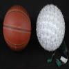 Novelty Lights 10in 150 Light Starlight Sphere, Clear, Extra Large Ornament Ball Light, 5ft Hanging Cord with S Hook, 12ft Power Cord with Stackable Plug, Commercial Grade view 3