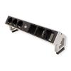 Bachmann DESK2-3xSchuko & 3xEmpty Power Strip - ALU -, 902.402 (Power Strip - ALU - w/Child Protection - INOX (MAS0802000) - incl. Holding Flanges) view 2