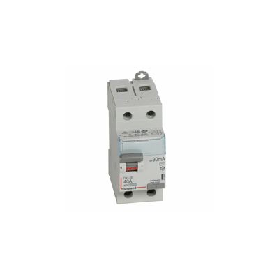 Legrand 411505 DX-ID 2P 230V 40A TypeAC 30mA 2 Modules Circuit Breaker