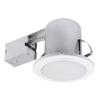 Globe Electric 90036 Recessed Lighting, 1 Pack, White Round (5 Inch), Bulb Not Included view 1