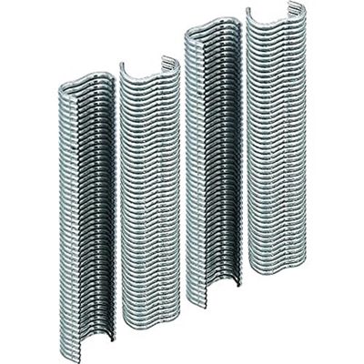 Alberts 530952 Wire Clips Galvanised Width 22 mm Set of 200