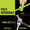 Flexzilla Pro Air Hose, 1/4 in. x 50 ft., Heavy Duty, Lightweight, Hybrid, ZillaGreen - HFZP1450YW2 view 4