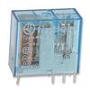 FINDER 40.52.7.012.0000 40 Series, Coil Resistance 288OHM, Coil Voltage: 12V DC, Contact Voltage: 250V AC, Contact Current: 8A, DPDT, PCB/Plug-in Relay view 1