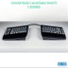 KINESIS VIP3 Tenting Accessory for Freestyle2 Ergonomic Keyboard (AC820) view 3
