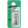 T5 Torx L-Wrench - Short Arm Tagged & Barcoded view 1