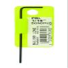 1/16" ProHold Ball End L-Wrench Tagged & Barcoded view 1