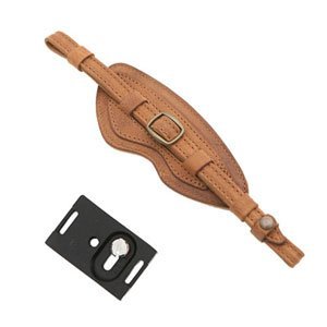 New Matin Leather Camera Hand Grip Strap Vitage With Dovetail Plate Tan