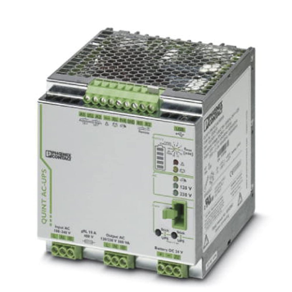 Phoenix Contact Ups, 120/230Vac, 4.3/2.2A, Dinrail Rohs Compliant: Yes - 2320270