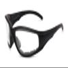 Readers.com | Clear Bifocal EVA Safety Goggles +2.00 Black Frame with Clear Lenses Sport & Wrap-Around Men's & Women's Goggles view 1