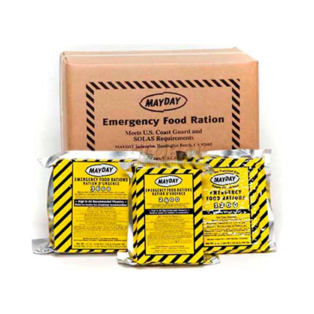 Mayday FB12MC 1200 Calories Food Ration Bar Case (Pack of 36)