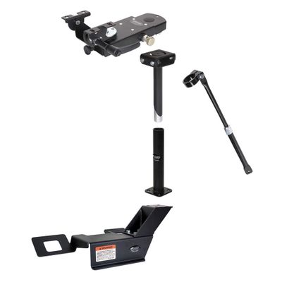 Computer Mount Kit, Black, Ford F250-F750