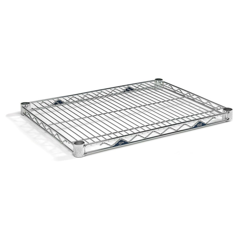 METRO 2448BR-1PK Extra Shelf for Open-Wire Shelving, 48"X24"