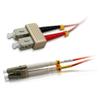 10 Meter Fiber Optic LC/SC Duplex 62.5/125 Multimode Patch Cable view 1