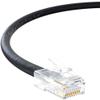 InstallerParts Ethernet Cable CAT6 Cable UTP Non-Booted 25 FT - Black - Professional Series - 10Gigabit/Sec Network/High Speed Internet Cable, 550MHZ view 1