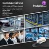 InstallerParts Ethernet Cable CAT6 Cable UTP Non-Booted 25 FT - Black - Professional Series - 10Gigabit/Sec Network/High Speed Internet Cable, 550MHZ view 3