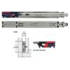 Knape & Vogt Side Mount Soft-Close Drawer Slide, 24-Inch, Pair view 2