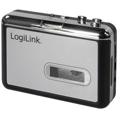 Logilink UA0156 USB Digital Cassette Converter and Player (3.5 mm Jack Plug)