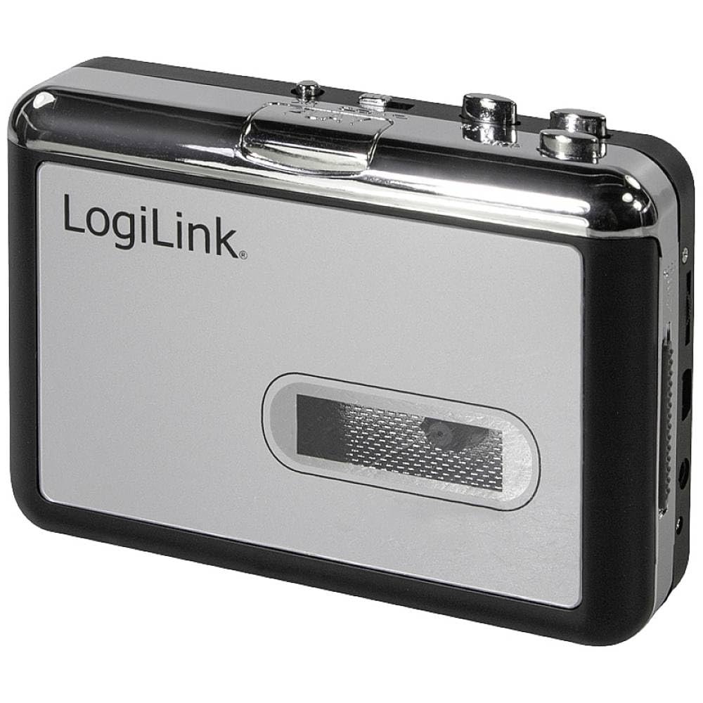 Logilink UA0156 USB Digital Cassette Converter and Player (3.5 mm Jack Plug)