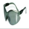 Contender Safety Glasses, Smoke Lens, Gray Frame, Shatterproof Polycarbonate Lenses, Meets Ansi Z87.1-2003 Standards view 1
