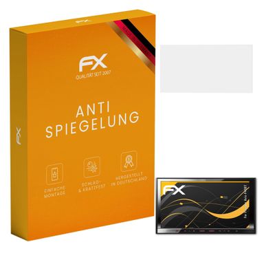 atFoliX Screen Protector compatible with Pioneer Avic-F40BT Screen Protection Film, anti-reflective and shock-absorbing FX Protector Film (3X)