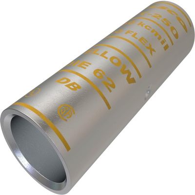 Ilsco CT-250 Short Barrel Compression Sleeve 250 KCMIL Yellow