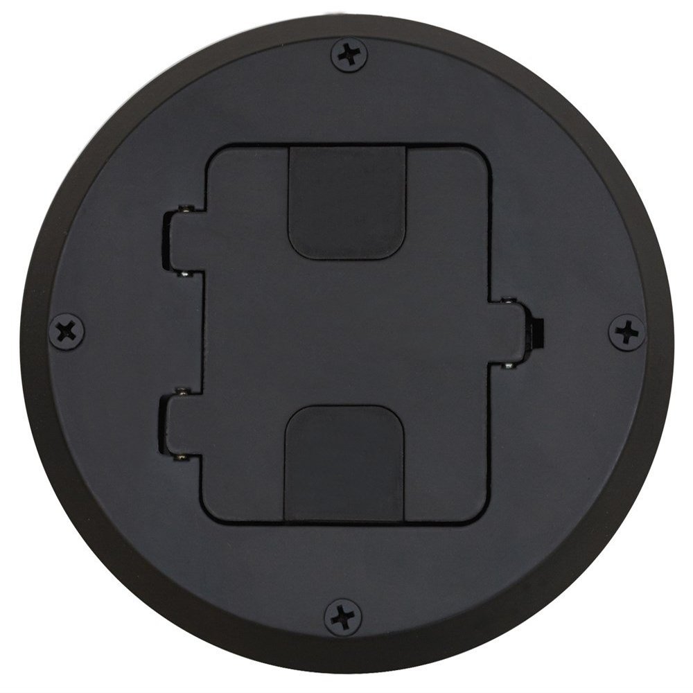 Bryant Electric RF515BK Floor Box Kit, Black