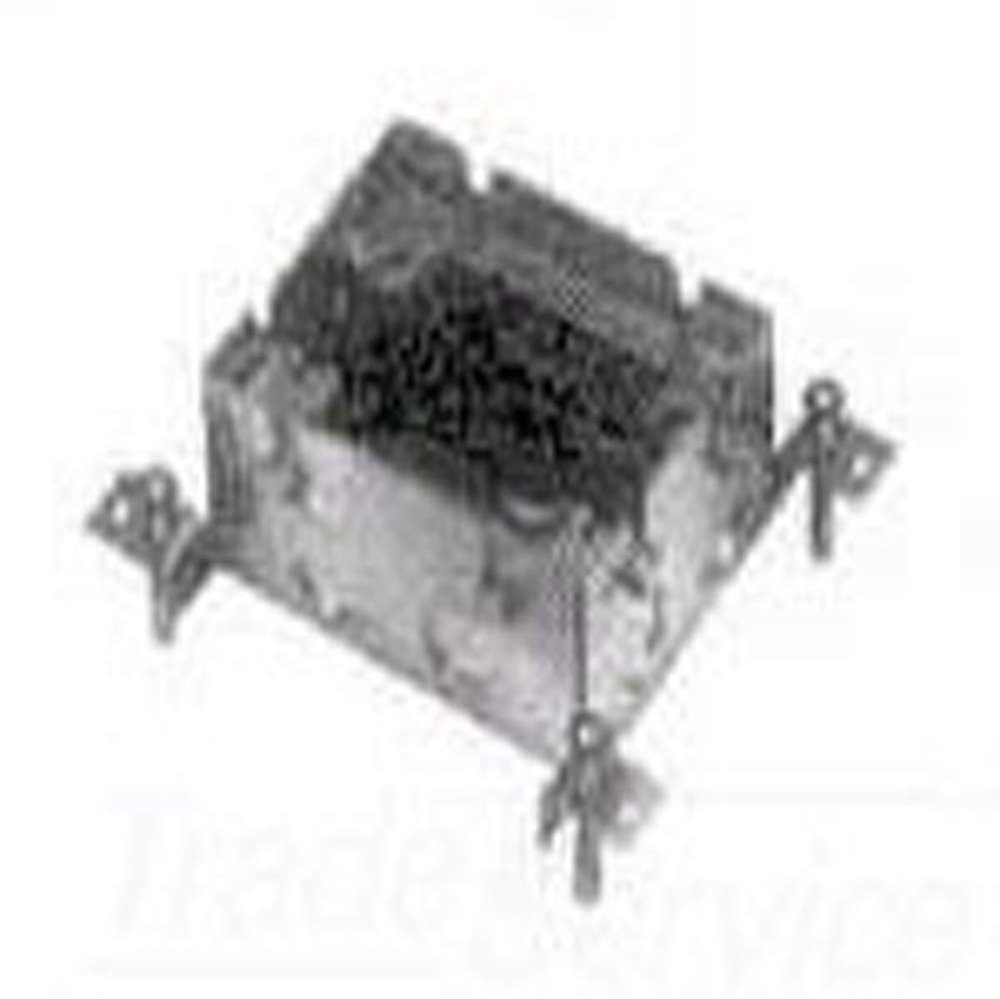 Wiremold Cable & Cord Management, OmniBox One-Gang Shallow Steel Floor Box, 880M1