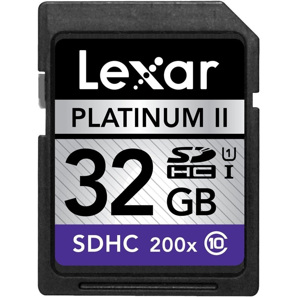 32GB Platinum II 200x SDHC Class 10
