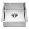 Dawn BS161609 Undermount Single Bowl Bar Sink, Polished Satin view 1