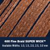 MG Chemicals - 452 Desoldering Braid #2 Fine Braid Super Wick with RMA Flux, 50' Length x 0.05" Width, Yellow view 4