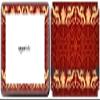 Get it Stick it SkinTabAmaFireHD89_69 Maroon Background with Gold Dragon and Floral Pattern Skin for 8.9-Inch Amazon Kindle Fire HD view 1