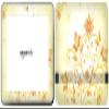 Get it Stick it SkinTabAmaFireHD89_73 Orange and Gold Floral Design Skin for 8.9-Inch Amazon Kindle Fire HD view 1