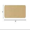 House, Home and More Set of 12 Skid-Resistant Carpet Stair Treads - Camel Tan - 8 Inches X 30 Inches view 3