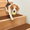 House, Home and More Set of 12 Skid-Resistant Carpet Stair Treads - Toffee Brown - 8 Inches X 27 Inches view 2