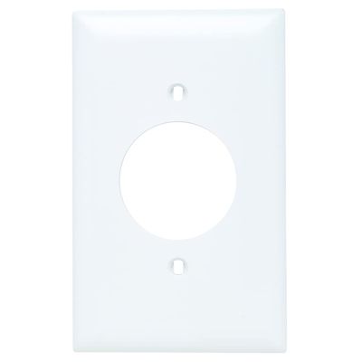 Pass & Seymour Tp720-W Wht 1G Power Outl Plt