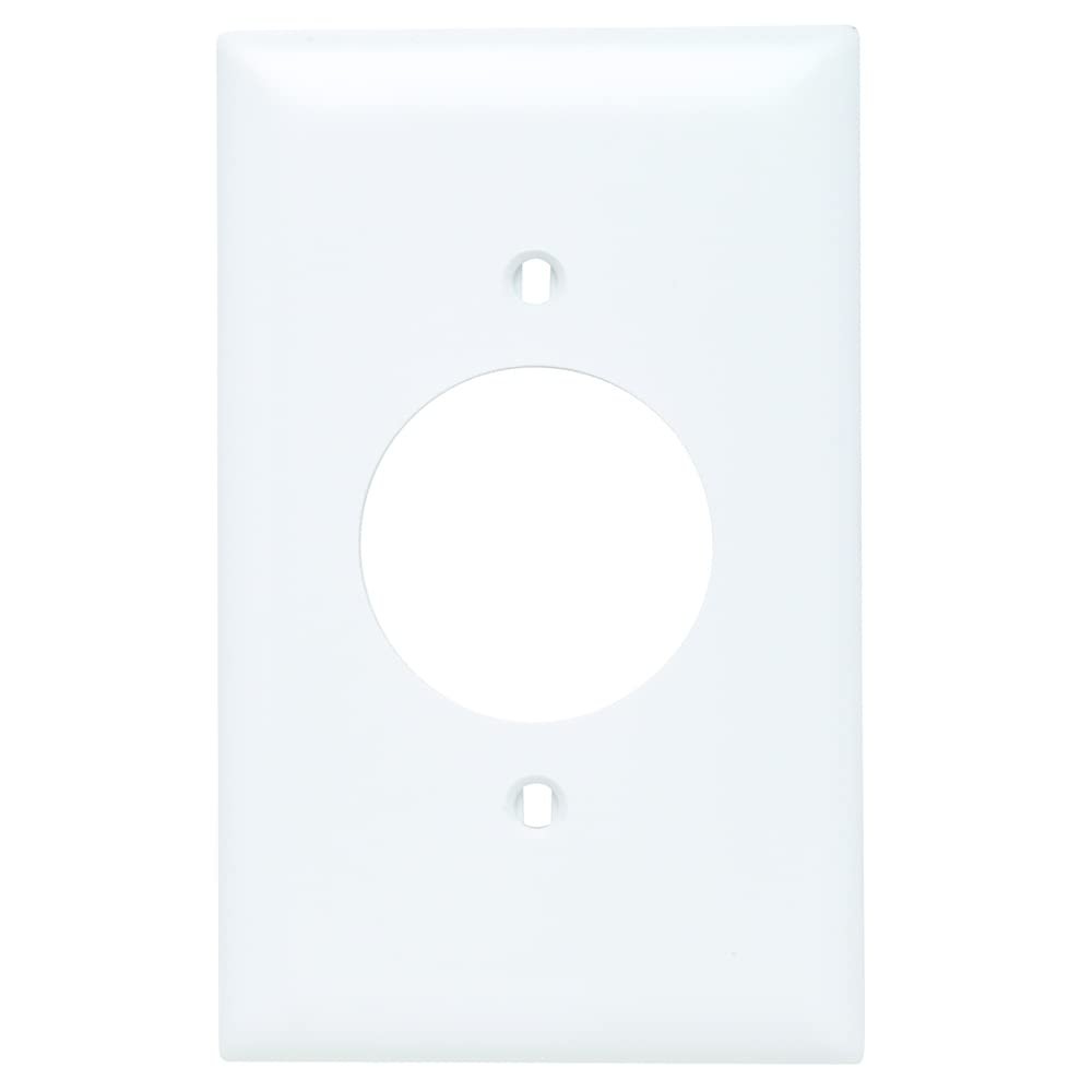 Pass & Seymour Tp720-W Wht 1G Power Outl Plt