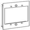 Wiremold V6007C-2 STL DEVICE PLATE 2G 6000 IVORY view 1