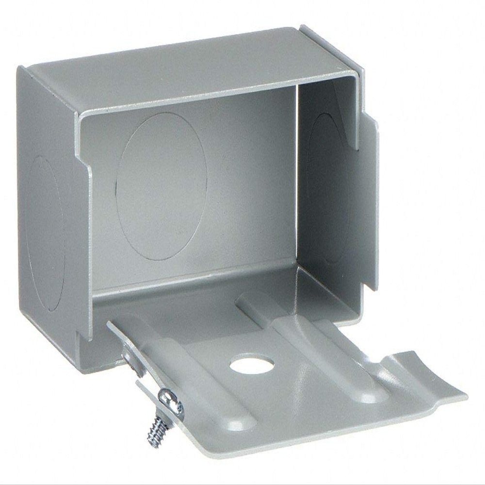 Wiremold G3010AE 3000 ENT END FIT 2 KO 3 Sides GY, Multi