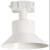 Juno Lighting R715 WH Contemporary Trac-Lites Flared Track Head, White view 1