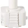 Juno Lighting R715 WH Contemporary Trac-Lites Flared Track Head, White view 3